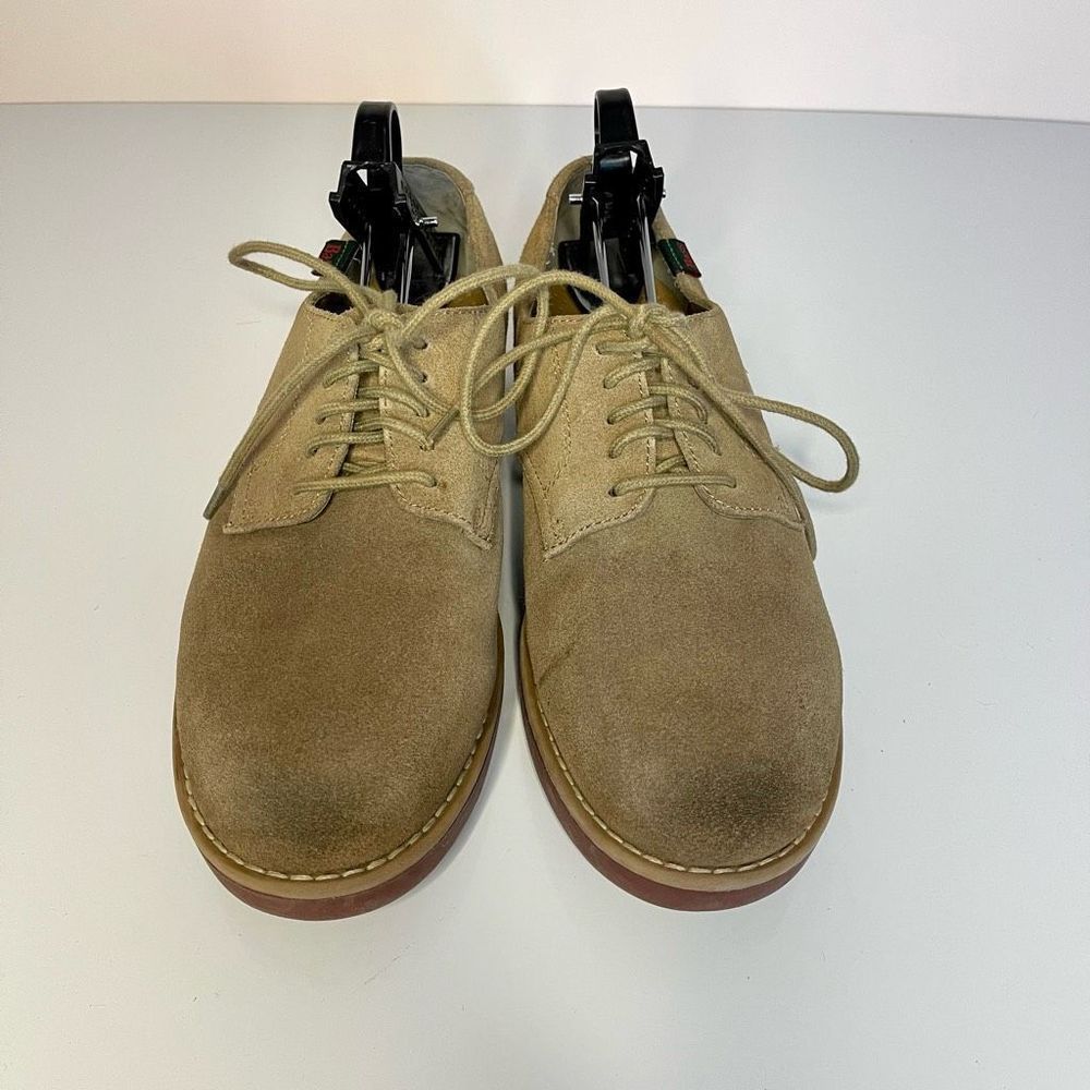 Bass Vintage Men’s Suede Leather Brown Lace Up Casual Sz 9D